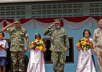 Dedication ceremonies conclude engineering civic assistance projects