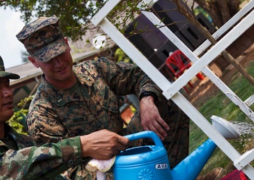 Dedication ceremonies conclude engineering civic assistance projects