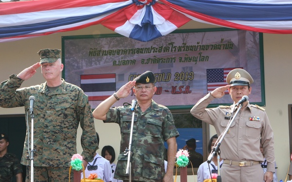 Dedication ceremonies conclude engineering civic assistance projects