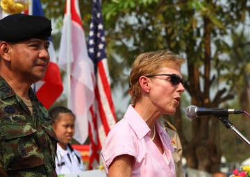 Dedication ceremonies conclude engineering civic assistance projects
