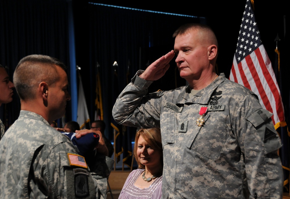 Retirement ceremony