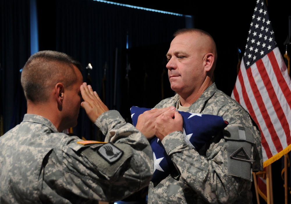 Retirement ceremony