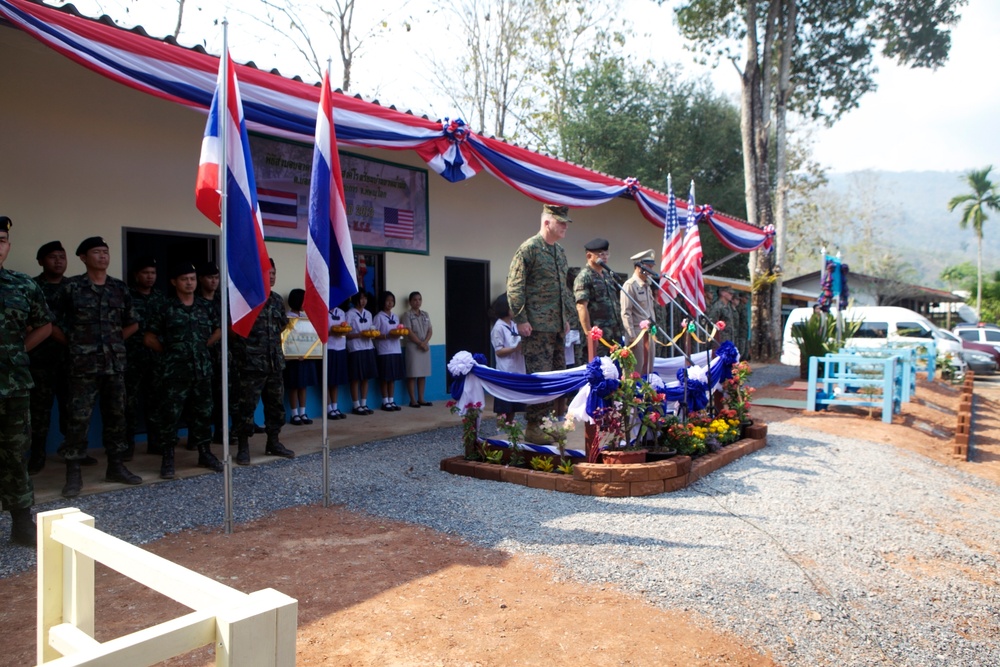 Thai school opens new addition at Cobra Gold