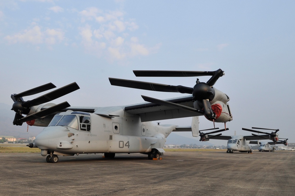 Osprey crew preps for flight