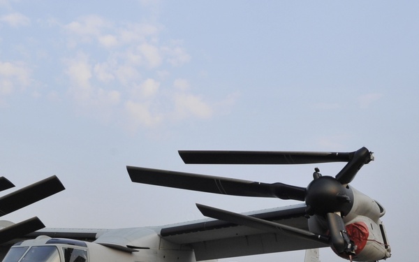 Osprey crew preps for flight