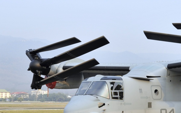 Osprey crew preps for flight