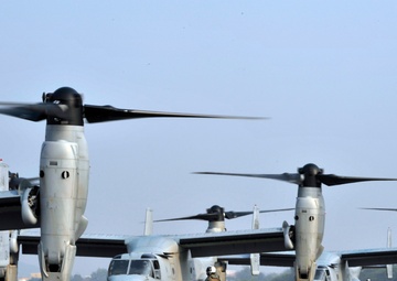 Osprey crew preps for flight