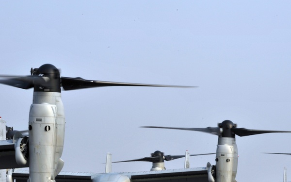 Osprey crew preps for flight