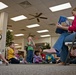 USO story time for 1st Cavalry kids on Fort Hood