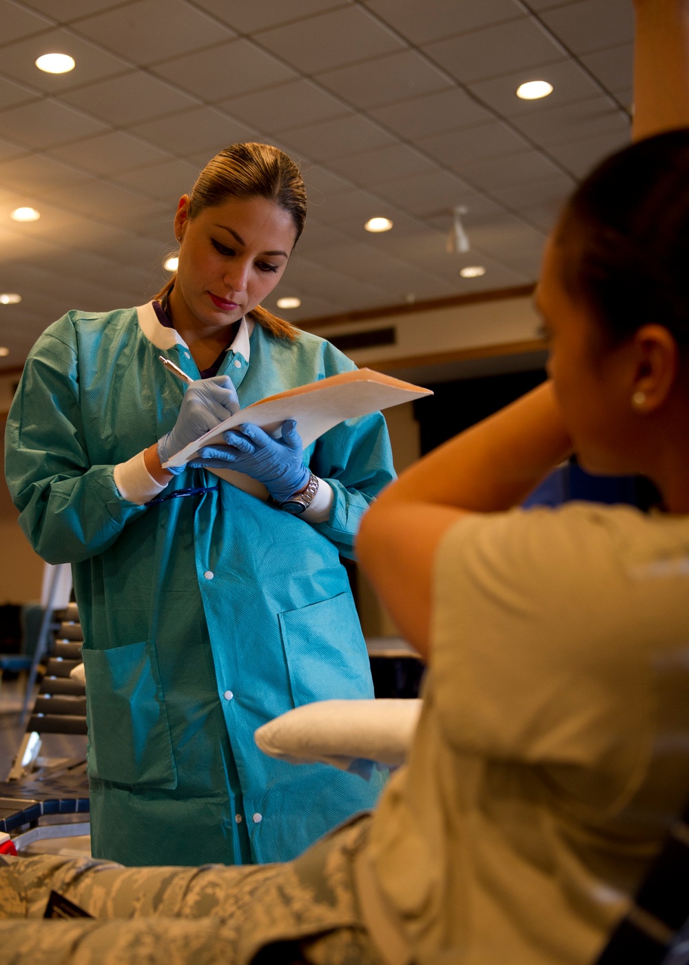Holloman AFB donates blood to ASBP Holloman AFB donates blood to ASBP