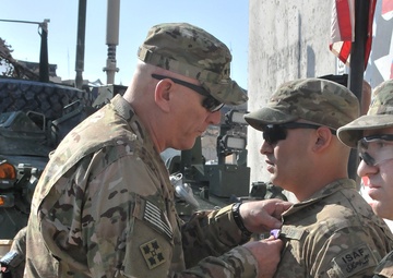 Army Chief of Staff meets with CTF 4-2 leaders
