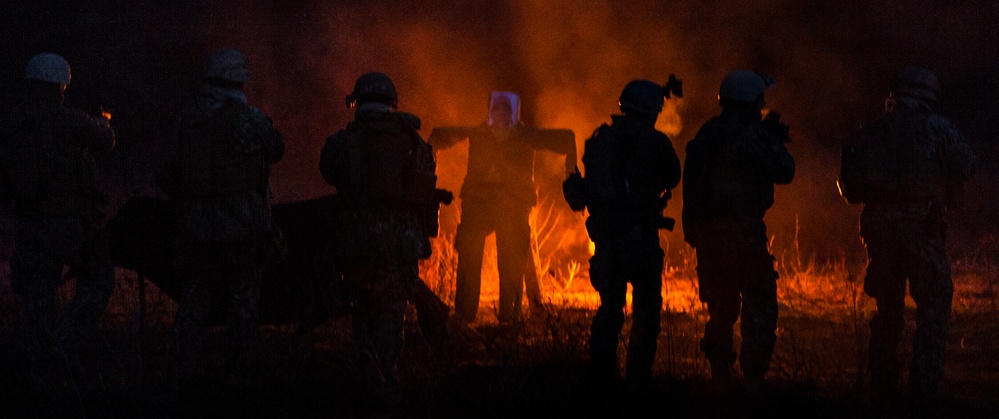 US, Canadian service members assault training camp during Quick Shot 2013