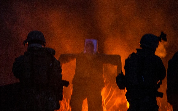 US, Canadian service members assault training camp during Quick Shot 2013