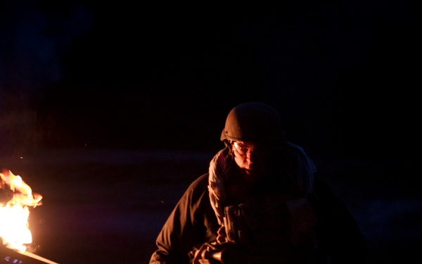 US, Canadian service members assault training camp during Quick Shot 2013