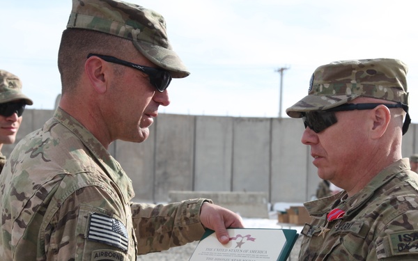Brigade Support Battalion, 173rd Airborne Brigade Combat Team End of Tour Awards ceremony