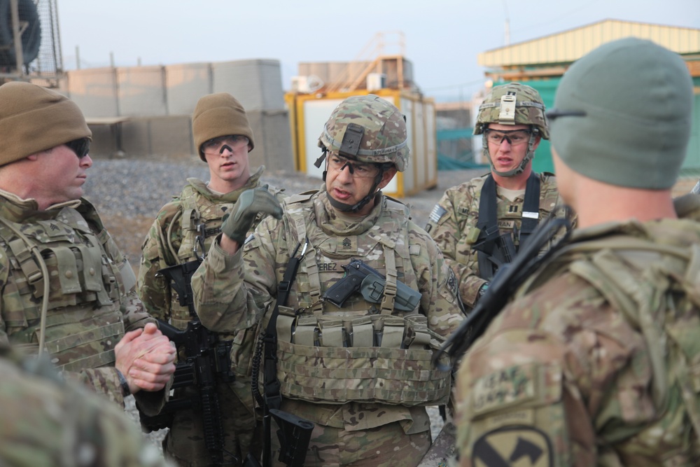 2-7 Cavalry in Kapisa province