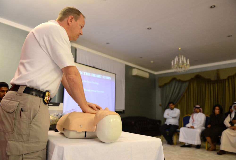 Basic first aid training