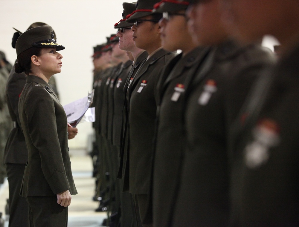 Oscar Company Battalion Commander's Inspection