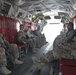 C Company, 2-327 Infantry re-enlistment in CH-47 Chinook