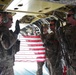 C Company, 2-327 Infantry re-enlistment in CH-47 Chinook