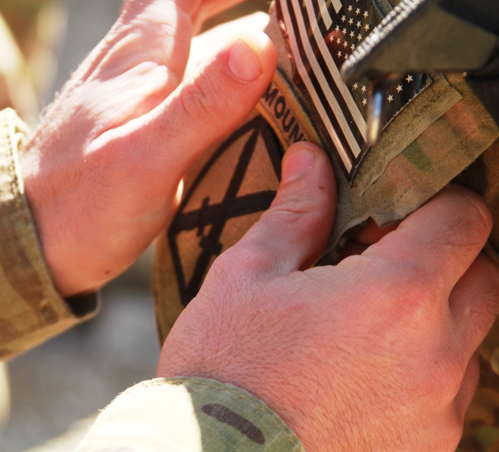 Wolverines receive combat patches and spurs