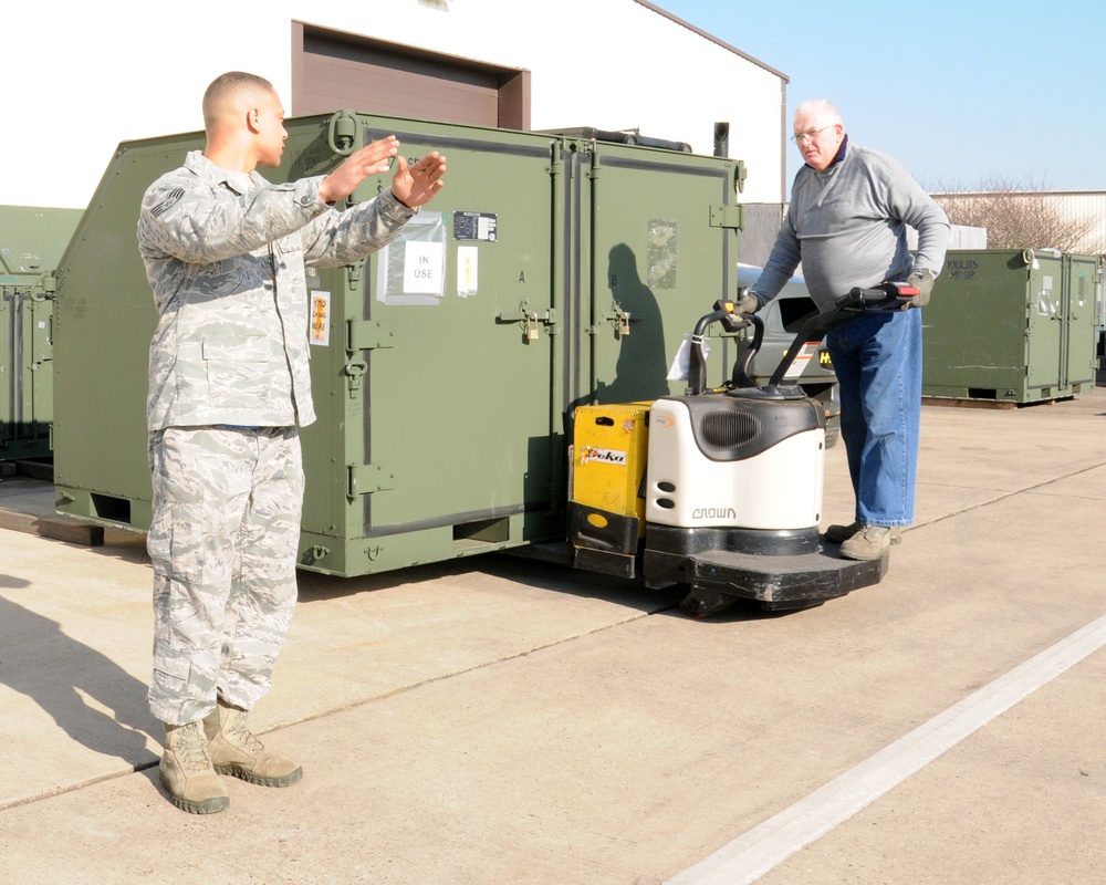 100th LRS flight prepares base for deployments