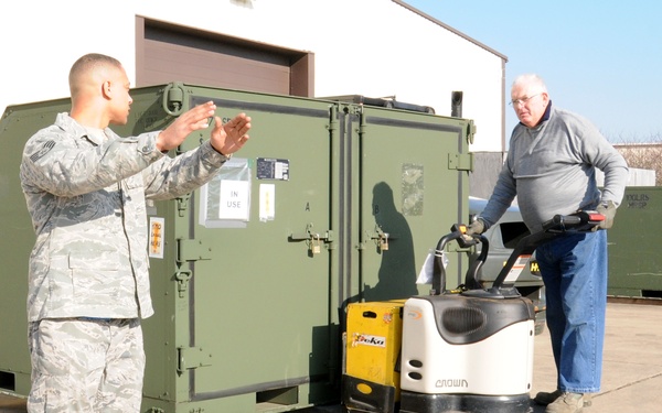 100th LRS flight prepares base for deployments