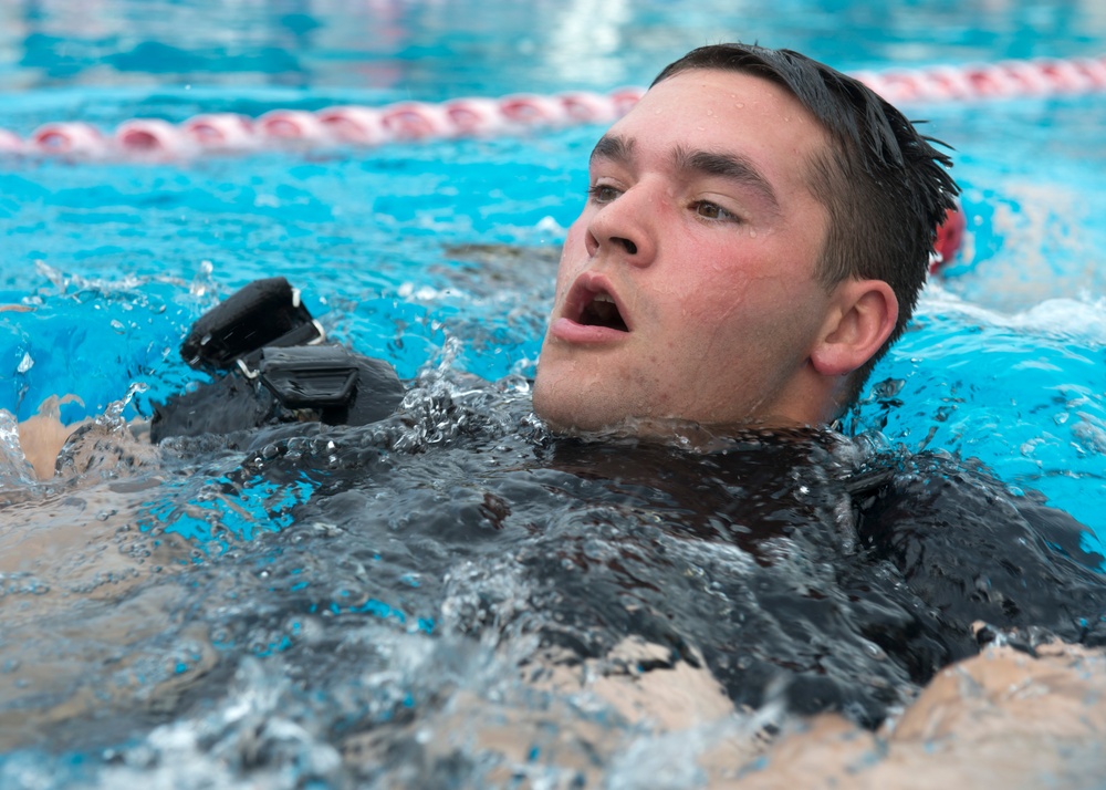 Search and Rescue swimmer training