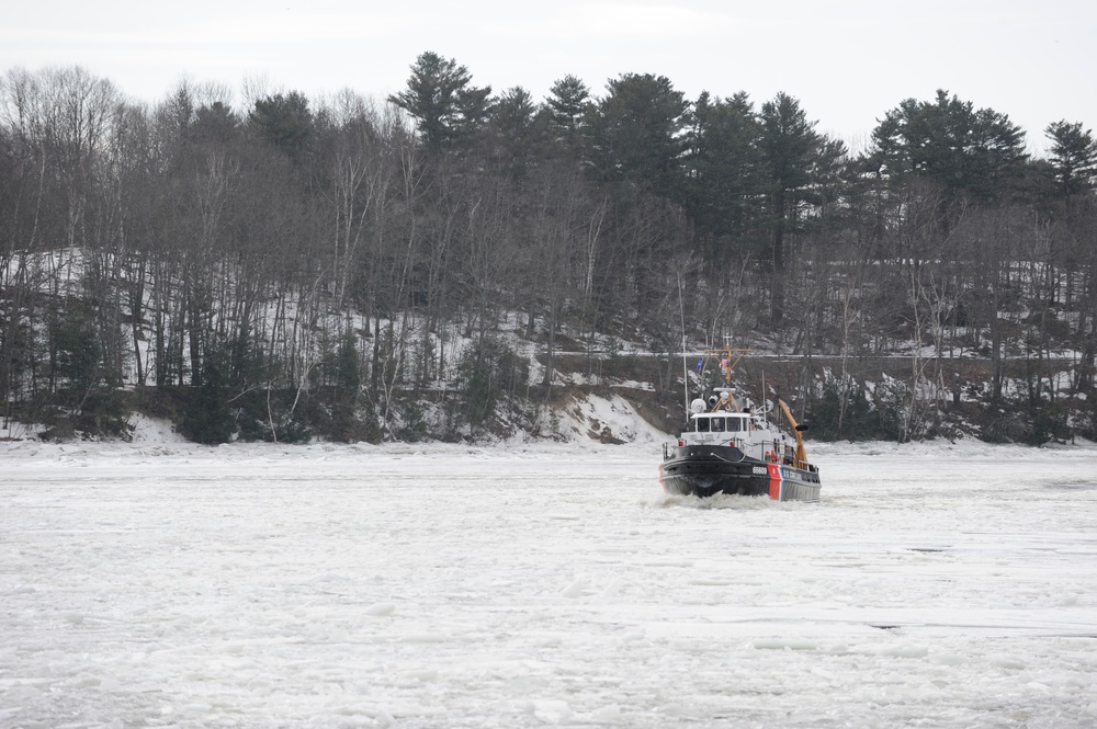 Dvids - Images - Coast Guard Cutter Shackle And Tackle Break Ice On The 