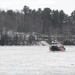 Coast Guard Cutter Shackle and Tackle break ice on the Penobscot River