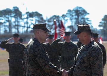 Belleau Wood Regiment receives new commander