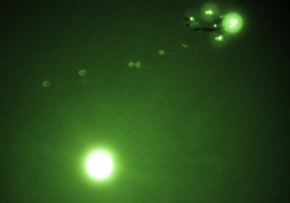 Fury brigade conducts nighttime airborne ops during tactical exercise
