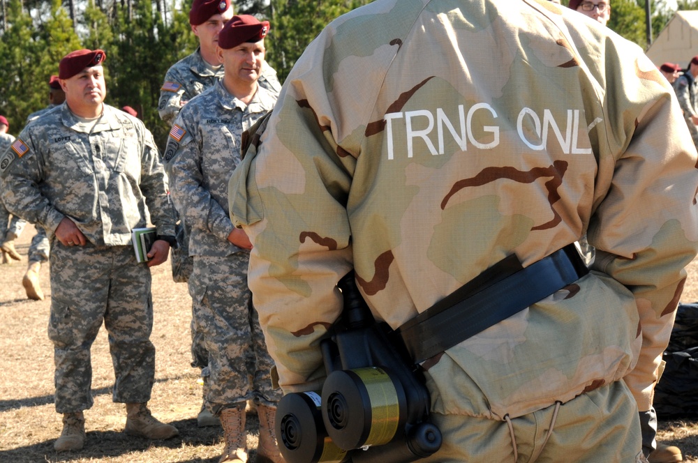 20th SUPCOM soldiers demonstrate capabilities for 82nd GRF mission