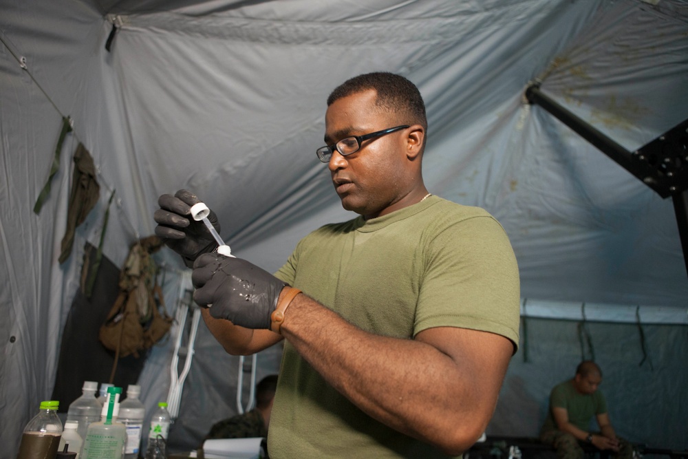 Corpsman enables field training during exercise Cobra Gold 2013
