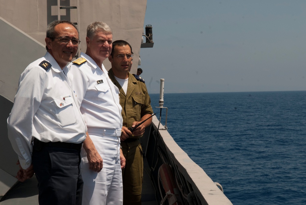 CNO Roughead in Israel CNO Roughead in Israel