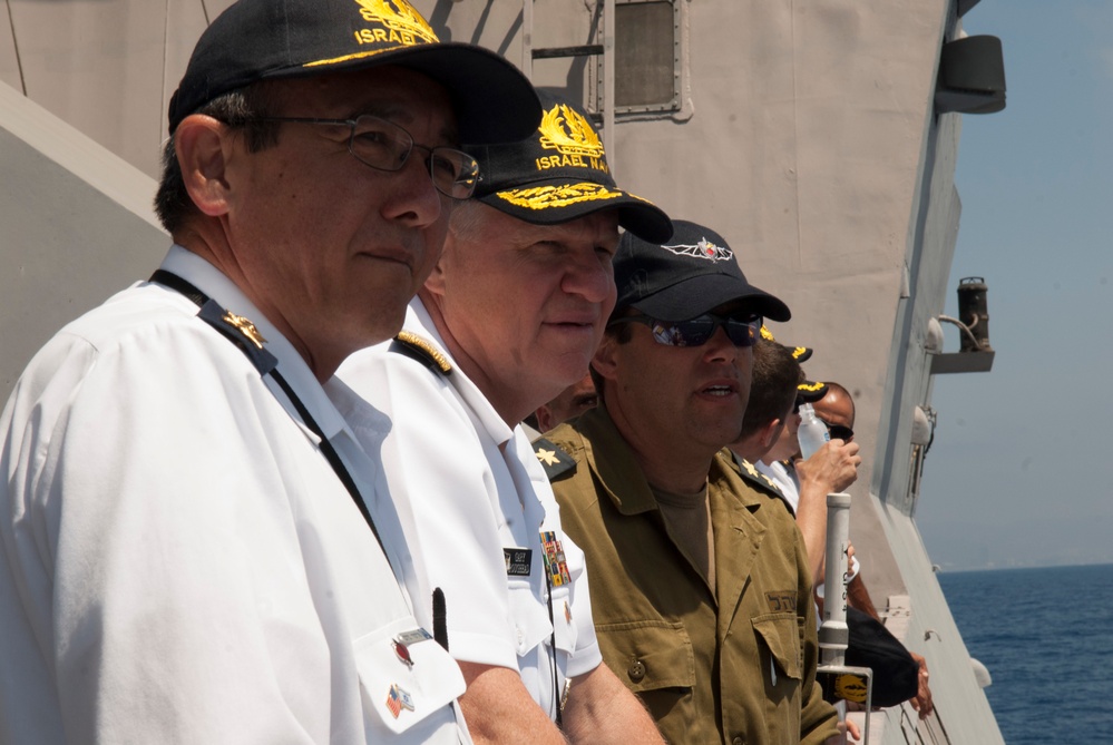 CNO Roughead in Israel CNO Roughead in Israel