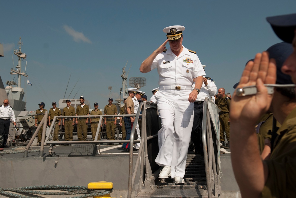 CNO Roughead in Israel CNO Roughead in Israel