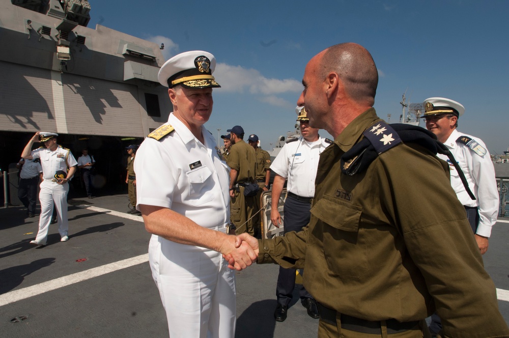 CNO Roughead in Israel CNO Roughead in Israel