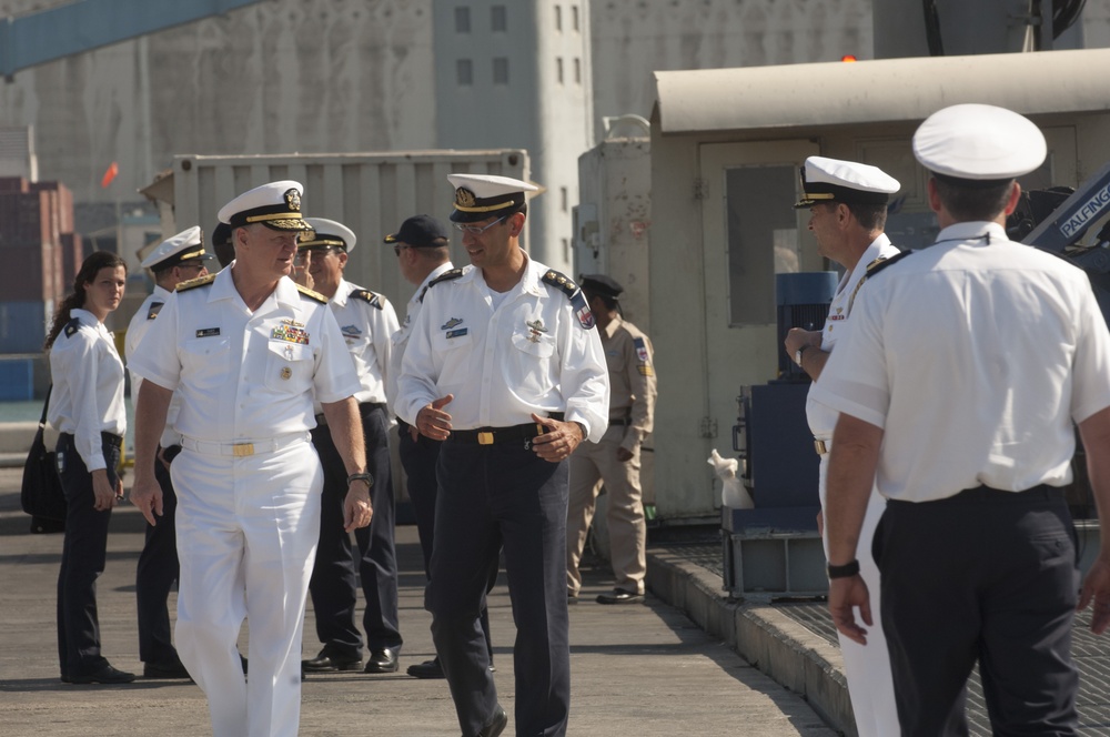 CNO Roughead in Israel CNO Roughead in Israel