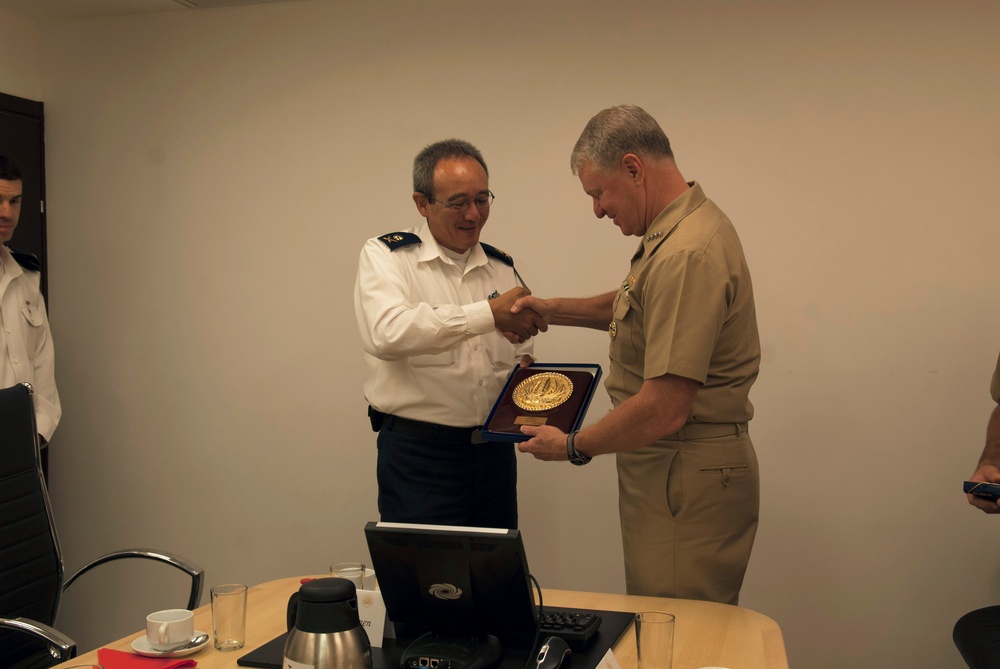 CNO Roughead in Israel CNO Roughead in Israel