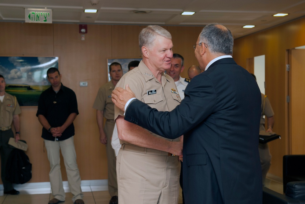 CNO Roughead in Israel CNO Roughead in Israel