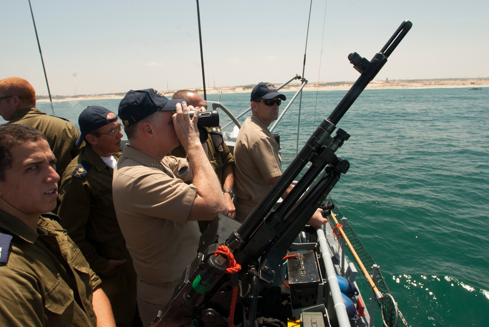 CNO Roughead in Israel CNO Roughead in Israel