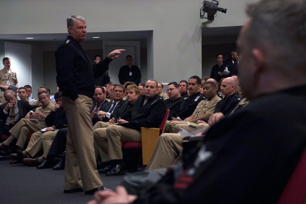 CNO all-hands call at Pentagon