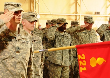 Ammunition detachment takes over