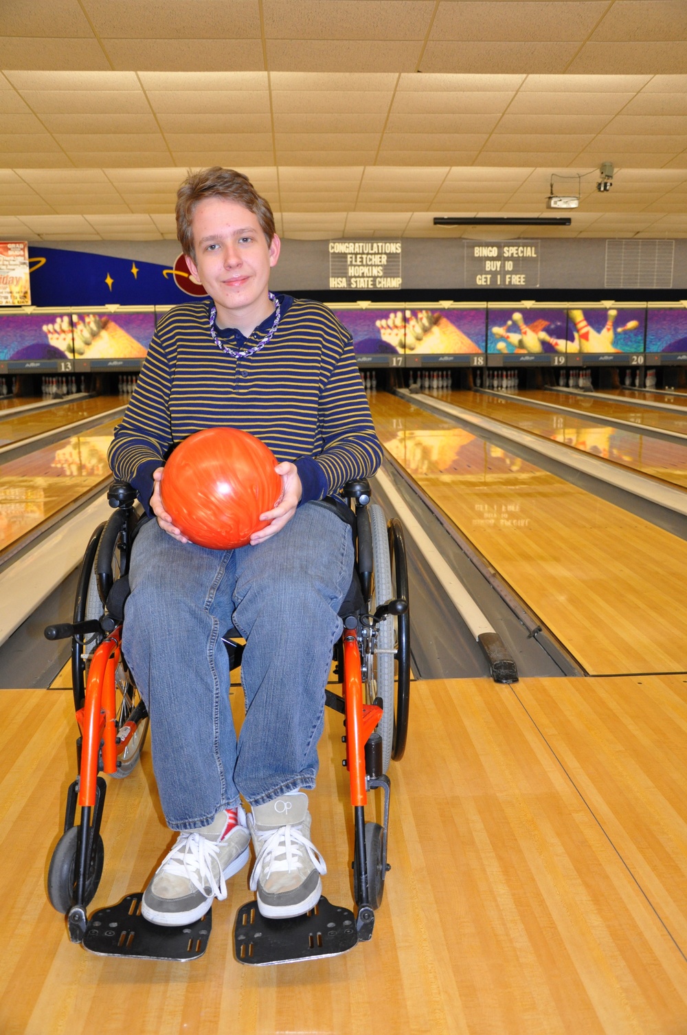 Teen dependent wins state bowling award, inspires all