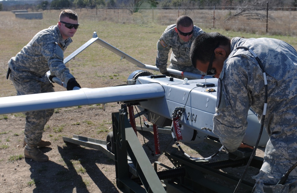 UAS platoon certifies on Shadow, learns upgrades