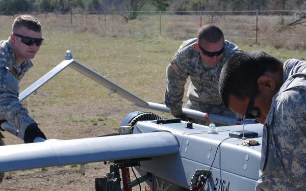 UAS platoon certifies on Shadow, learns upgrades