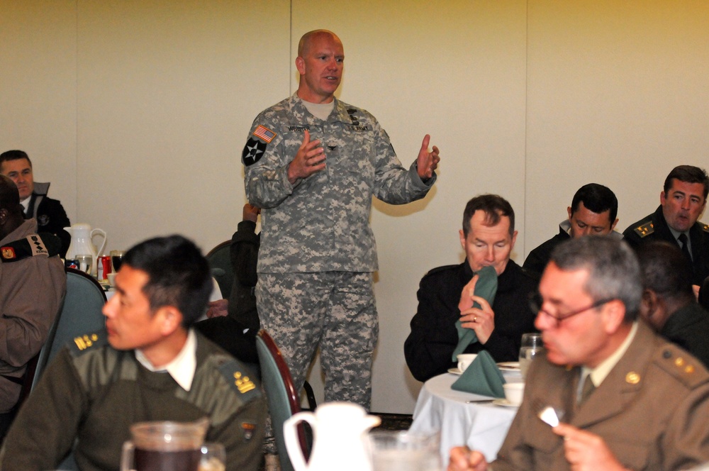 3-2 SBCT commander addresses Army War College International Fellows