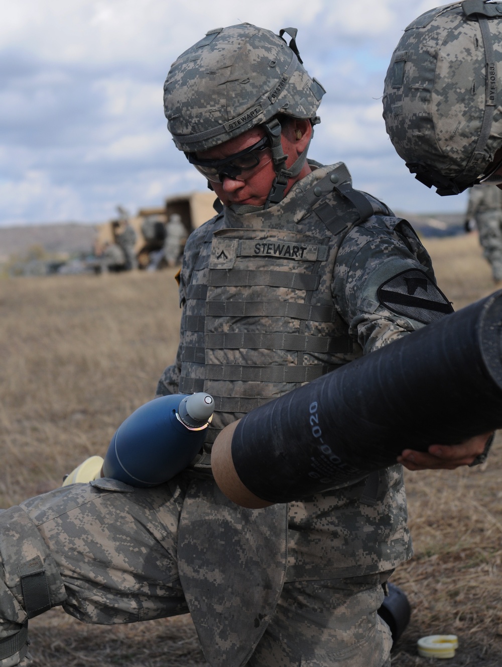 ‘Black Jack’ mortarmen train with impact