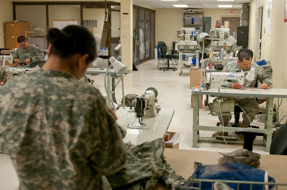 Sewing is free to soldiers